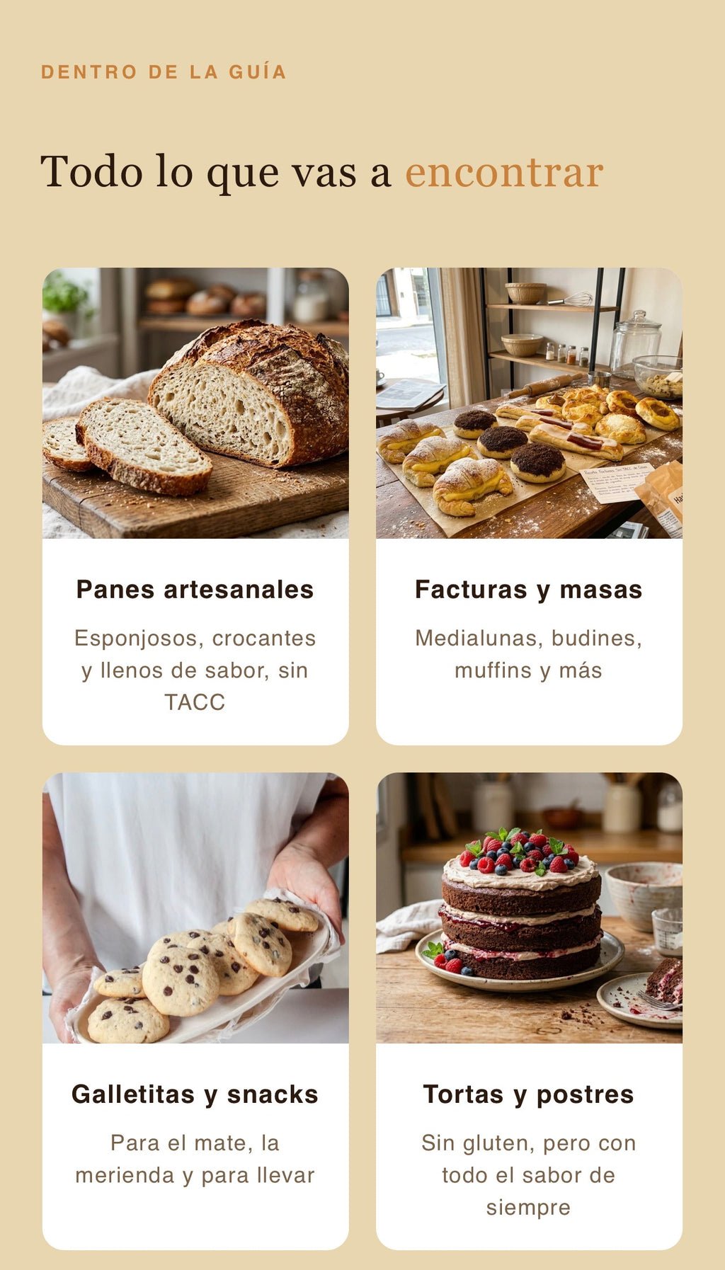 LA BIBLIA DE LA PANADERIA SIN GLUTEN +300 recetas + 6 BONUS DE REGALO